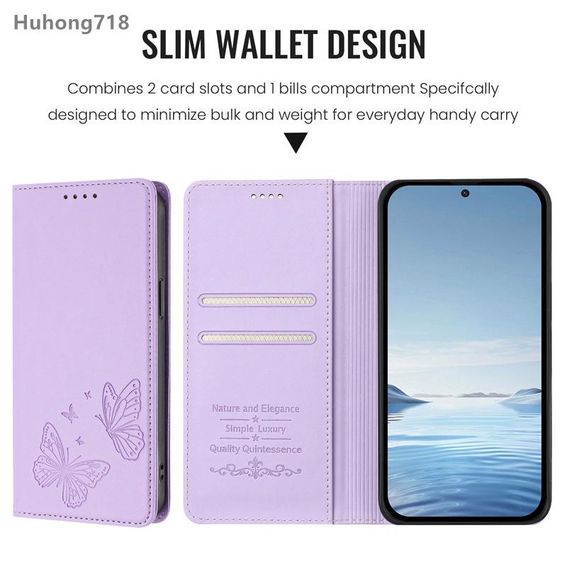 For TCL K32 K33 K70 Power SE 502 503 505 605 4G 5G Magnetic Flip Leather Case Coverage Shockproof Cover Wireless Charging Card Slot Holder