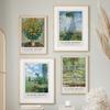 Classico Scandinavo Claude Monet Arte Astratta HD Poster Stampe Arte Murale Vintage Pittura su Tela Decorazione Casa Camera da Letto Soggiorno