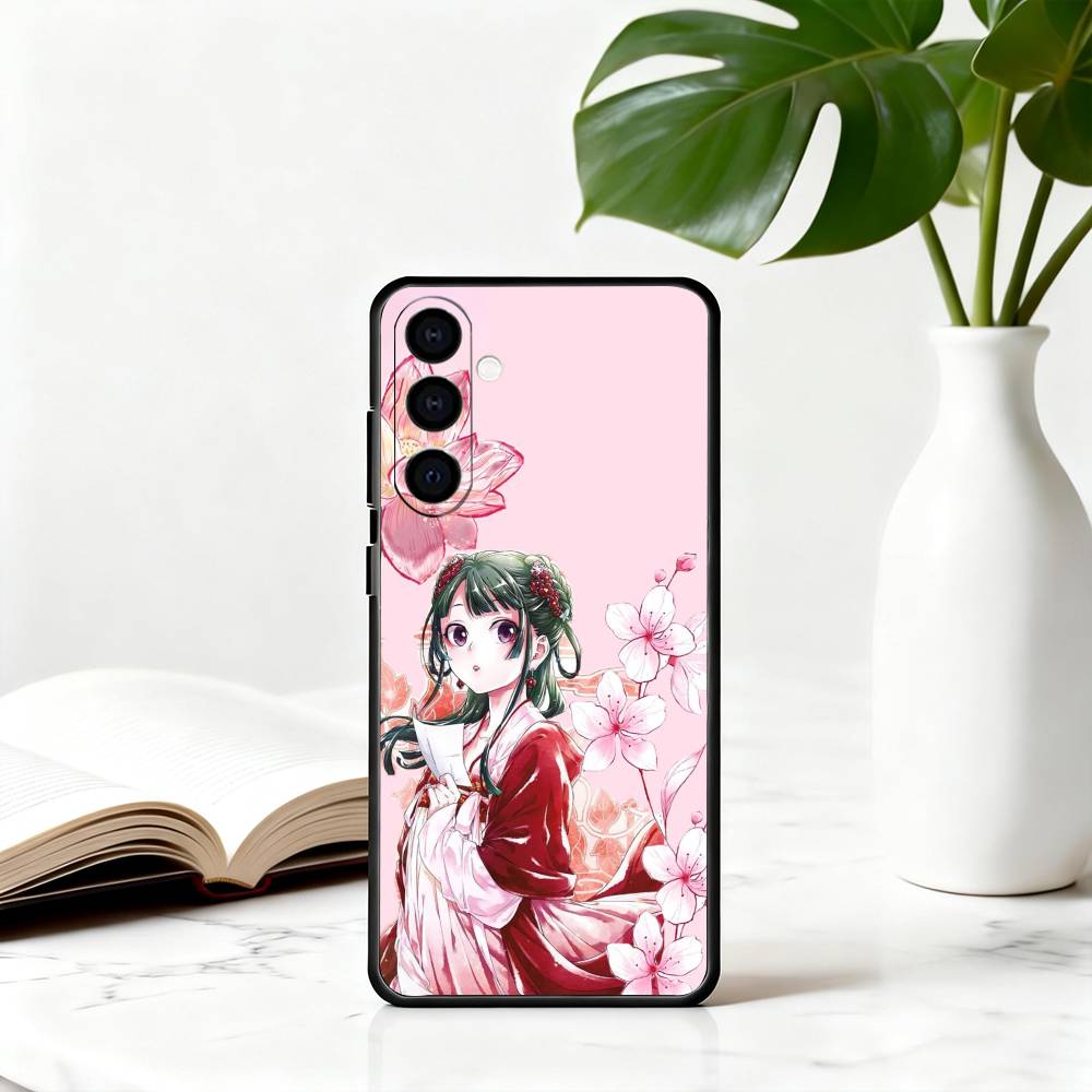 

A-Apothecary Maomao D-Diaries-ADM Phone Case For Samsung Galaxy A73,A72,A71,A70,A53,A52,A51,Others Soft Black Cover Samsung a32 4g