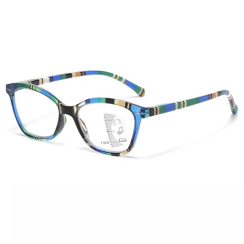 Multifocal Reading Glasses +1.0 +1.5 +2.0 +2.5 +3.0 +3.5 +4.0 Dual Purpose Presbyopia Glasses for Both Near and Far Use