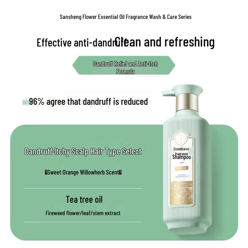 San Sheng Hua Essential Oil Fragrance Hair & Body Wash Set