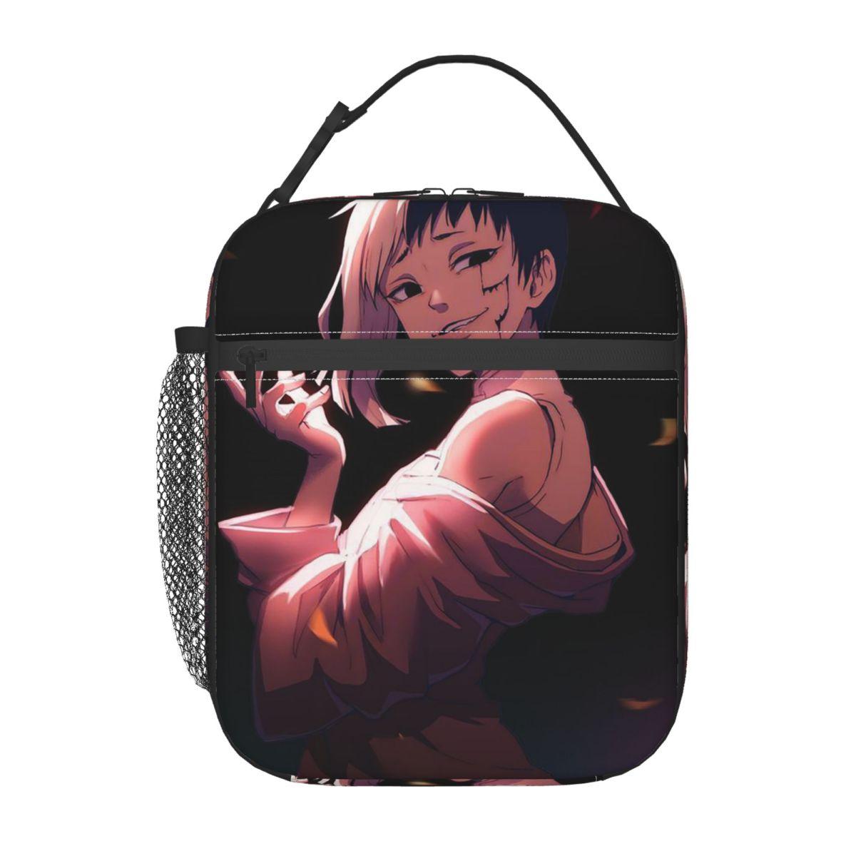 Gen Asagiri Dr Stone Apan Anime Sac à Lunch Isotherme pour Femmes Enfants Boîtes Alimentaires Portables Boîte à Lunch Thermique Sac Fourre-tout One Size