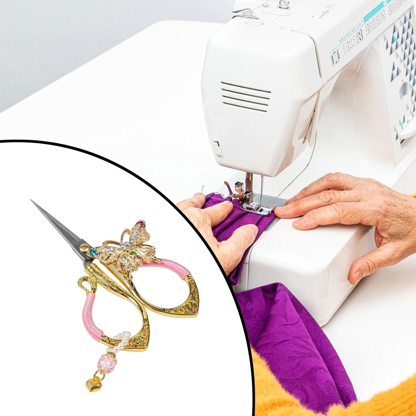 

Швейні ножиці Деталі Ножиці DIY Ремесло Гострі ножиці Міцна вишивка Кравець для рожевий