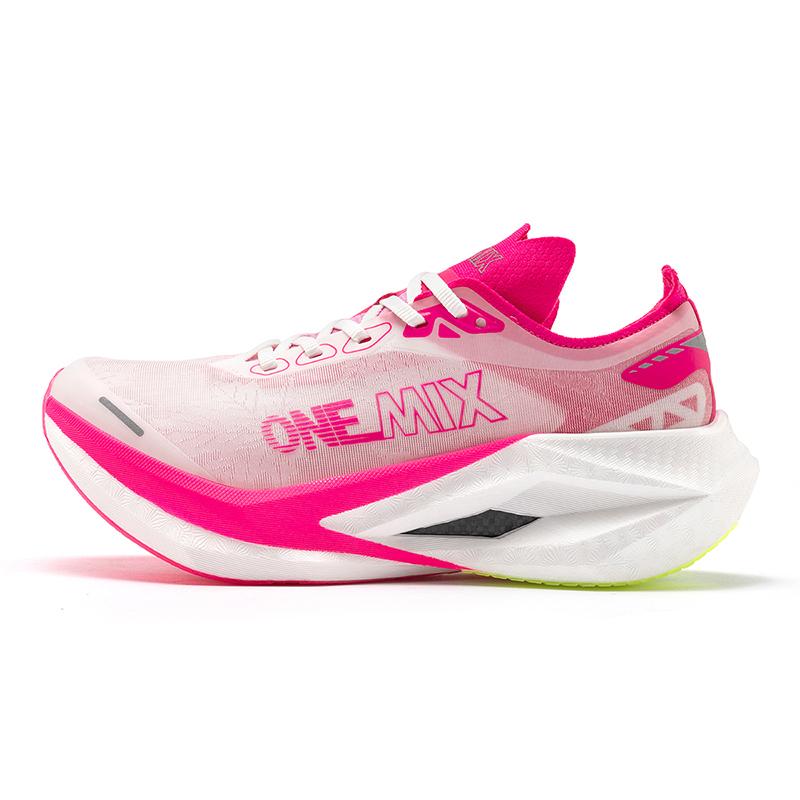 ONEMIX 2025 Full Palm Carbon Board Plate Marathon Running Shoe Pro Stable Support For Shock-absorbing Ultralight Bounce Sneakers