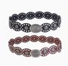 1Pc Bohemian Vintage Carved Waist Chain, Ethnic Round Metal Waist Belt, Outfit Decor