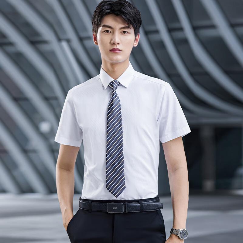 Мужская и женская полосатая рубашка с коротким рукавом для бизнеса Taluoman L/40