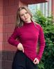 Turtleneck – Women's Ribbed Long Sleeve Any Season, 8047-019-of HC