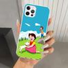 Custodia per telefono a cartone animato carina di Heidi per Iphone 17 Air 16 15 Plus 14 13 Mini 12 11 Pro Max 16E 7 8 SE 2020 Guscio Stampato Morbido Funda 17 Ai