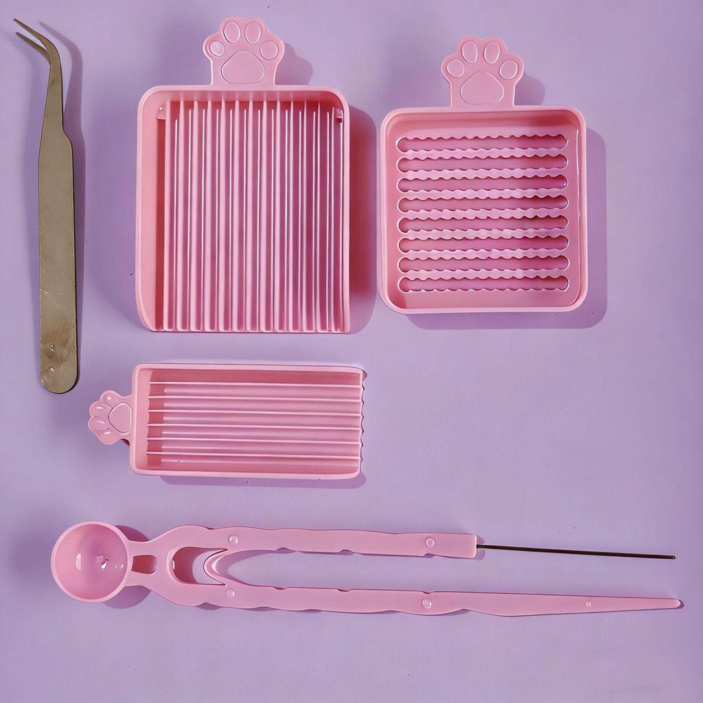 2.6mm Perler Bead Craft Set with Needle, Spoon, Tray, and Tweezers for DIY Projects