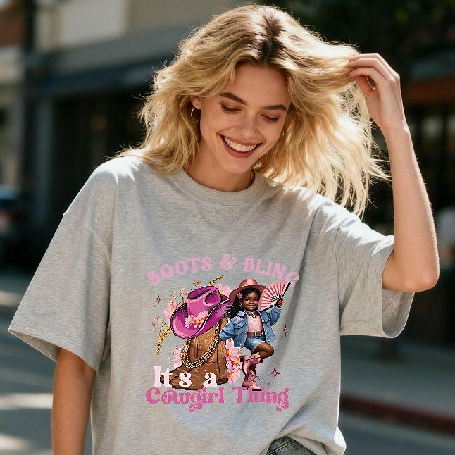 Cross-border Bestseller: Cool Pink Denim Hat with Trendy Girl Design Heat Transfer Manufacturer Hot Stamping Decals in Stock