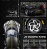 Black Mamba Bugatti H2013 Model: Alloy Sports Car Ornament with Sound & Light for Boys
