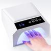 Highly Power Cordless UVs Nail Lamp With Rechargeable Battery And Tilted Hand Rest For Fast Gel Curing