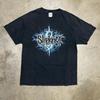 Vintage Slipknot Chaos Shirt Large Faded Blue Lightning Unisex T-Shirt
