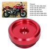 Oil Filler Cover Screw Motorbike Accessory Upgrade Parts Fit for YZFR6S 20062010(Red )