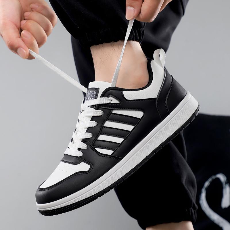 Neue Herren-Skateboardschuhe im klassischen Stil mit niedriger Spitze und dicker Sohle, bequeme Basketball-Sneakers mit weicher Sohle