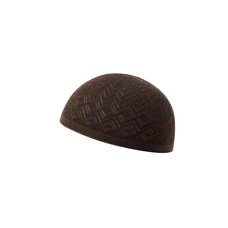 Muslim Men s Prayer Hat Knitted Bean Headscarf Islamic Ramadan Je Indian Hat Muslim Arab Men s Hat