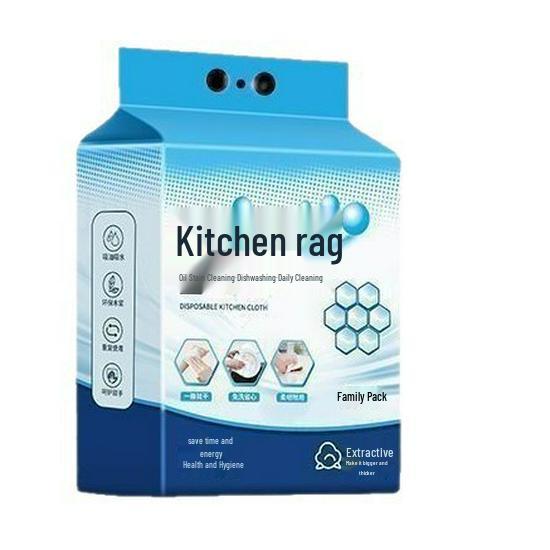 Newcomer Exclusive: Dual-Use Disposable Kitchen Dishcloth for Wet & Dry Cleaning