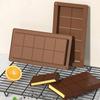 Chocolate Bar Molds Silicone - Dubai Chocolate Mold, Break Apart Protein Wax Melt Mould, DIY Cake Biscuit Baking Tool