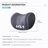 BBEI1 Car Headrest Waist Rest Headrest Neck Support Seat Lumbar Cushion Accessories For KIA Stinger Optima Cerato Soul Venga Forte