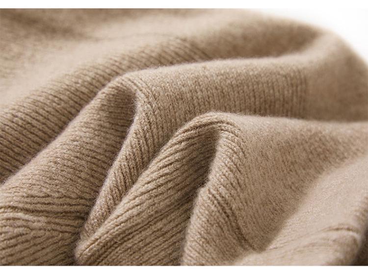 100% Čistý Kašmír Zeštíhlující Dámské Vlněné Legíny - Vysoká Elasticita, Pletené Teplo