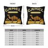 Federa Quadrata per Cuscino Camel Cigarettes Copricuscino Federa per Cuscino Copricuscino da Lancio per Casa Camera da Letto Auto