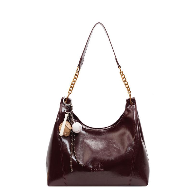 Commute Women's Bag - Stylish Tote Bag - Niche Retro Crossbody Shoulder Bag - Underarm Bag