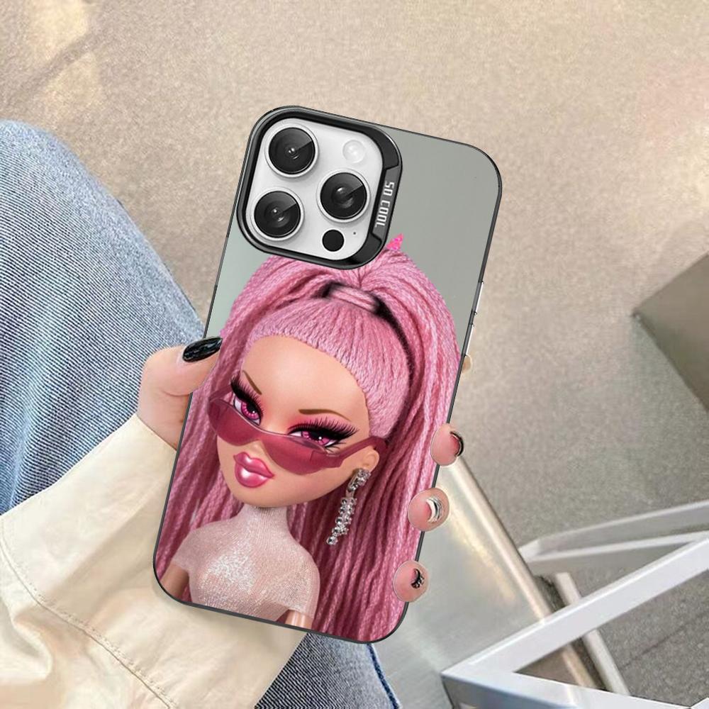 Lovely Doll Bratz Phone Case For IPhone 16 15 14 13 12 11 Pro Max X XR XSMAX 8 7 Plus Matte Shockproof Back Cover