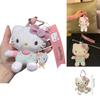 Adorable 50th Anniversary Hello Kitty Plush Toy With Cuddly Bear Design For Kids