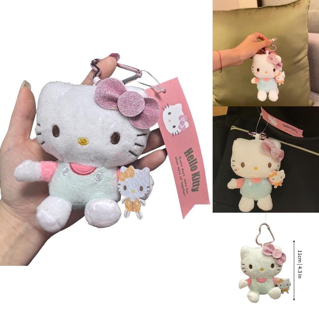 Adorable 50th Anniversary Hello Kitty Plush Toy With Cuddly Bear Design For Kids