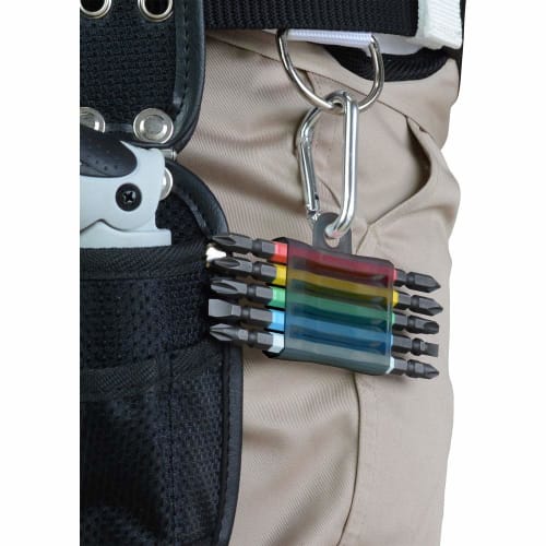 Anex Bit Holder, 5 Bits, Clear Black, ABHB-5CK