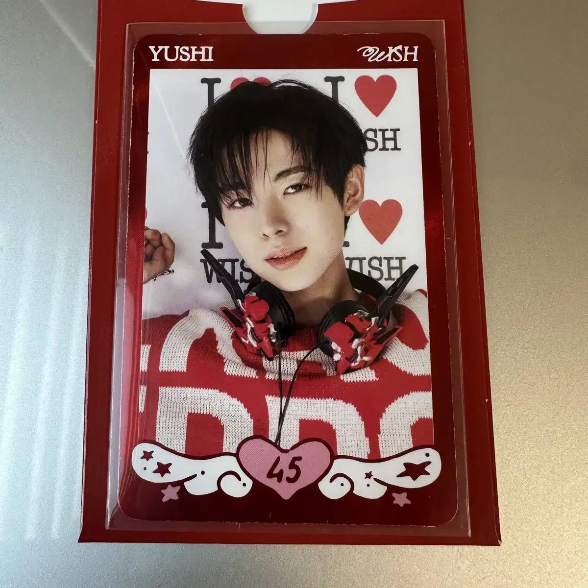 

Nct Wish Yuushi Trading Card Special