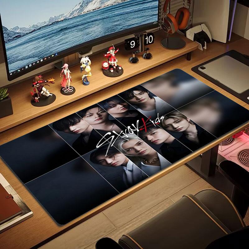 Animal Friends Large Size Mouse Pad Large Gaming Table Cushion Nonslip Laptop Tablet Big Mousepad Xxl Mat Mini Pc Playmat With Lock Edge