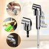 Alloy Steel 105°Right Angle Drill Adapter Adjustable Household Work Multi-Function Bend Screwdriver Bit