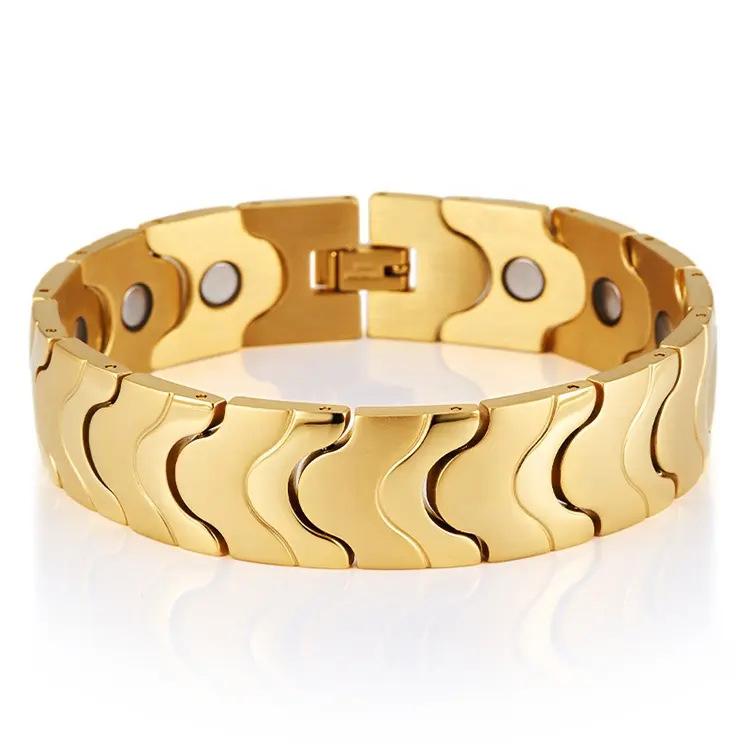 Hot-selling Wavy Magnet Bracelet Detachable Biological Health Magnetic Bracelet