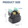 Starter Solenoid For Yamaha ATV YFM 350 400 450 660 Raptor Grizzly, Relay For Yamaha Kodiak Wolverine Big Bear 2003 2004 2005 2006 2007 2008