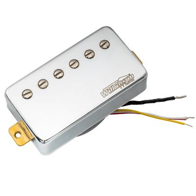 Wilkinson WOCHB Ceramic PAF Humbucker Pickup PU Neck for Les Paul SG Electric Chrome Guitar,