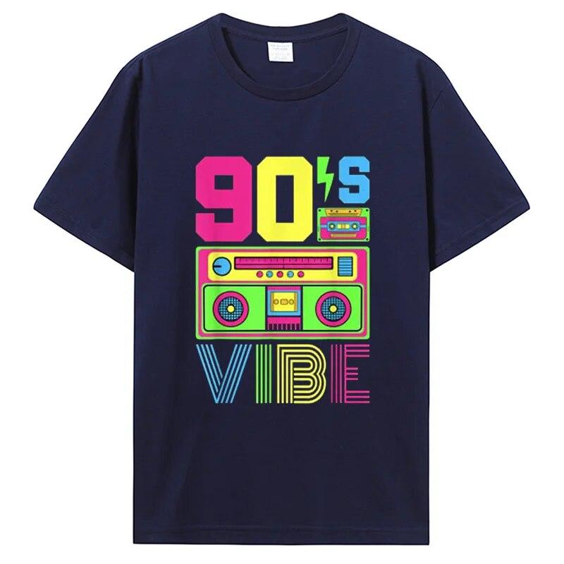 90s Vibe 1990 Styl Móda 90s Téma Oblečení Devadesátková Kostým Tričko Vtipné Grafické Tričko Topy Dámská Móda Oblečení Oversized