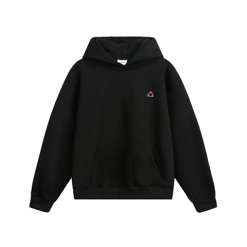 

Men s American Retro Gradient Letter Print Hooded Sweatshirt Men s 2025 Autumn Trendy Brand Loose Casual Couple Tops Black M