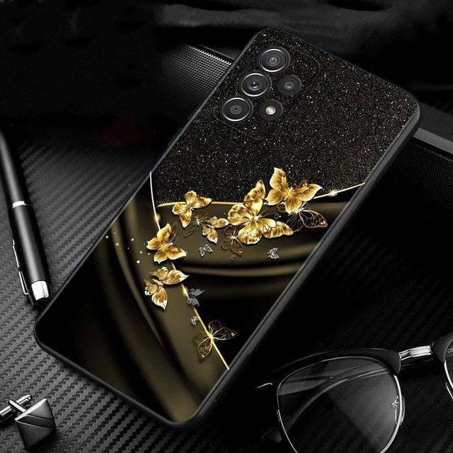 

Чехол для Samsung Galaxy A51 A71 A01 A11 A21 A21s A31 A41 A72 A52 A42 A32 A22 A12 A02 A02s F42, чехол для телефона, светящаяся бабочка For Samsung A71 5G