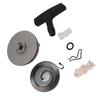 Conjunto de Partida para Motosserra Kit de Reparo de Partida por Recuo Fácil Instalação Durável Peças de Motosserra para TS350 038 041 MS380
