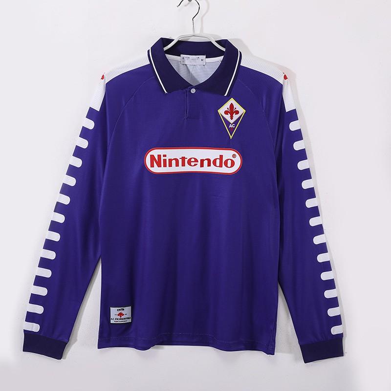 Vintage Long Sleeve Football Jersey AC Inter Milan Lazio Retro Soccer Shirt Fans