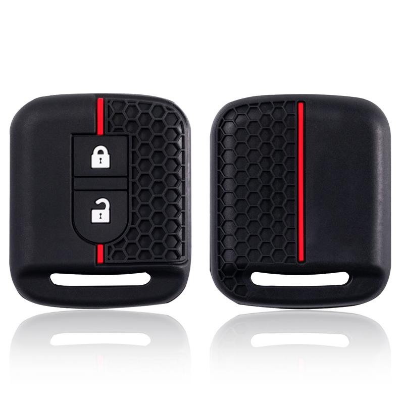 Copri Protezione Chiave Per Nissan Micra K12 Note Navara Qashqai J10 Primera Almera Sunny X-Trail 2B Cover in Silicone per Chiave Auto Remota