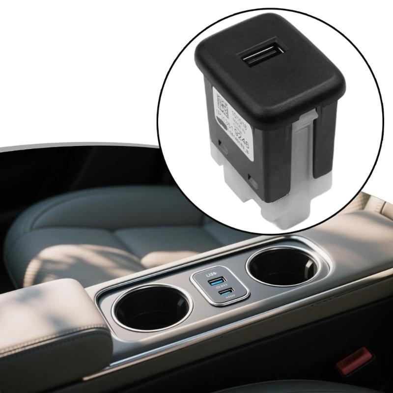 13596807 13519246 13536589 for Vehicle Car Front USB Port Socket Auto Accessories USB Charging Socket Easy Installation