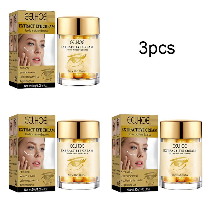 EELHOE Golden Revitalizing Eye Cream Eye Firming Fade Dark Circles Fine Lines Skin Lifting and Firming