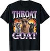 Throat Goat Funny Adult Humor Y2K T-Shirt