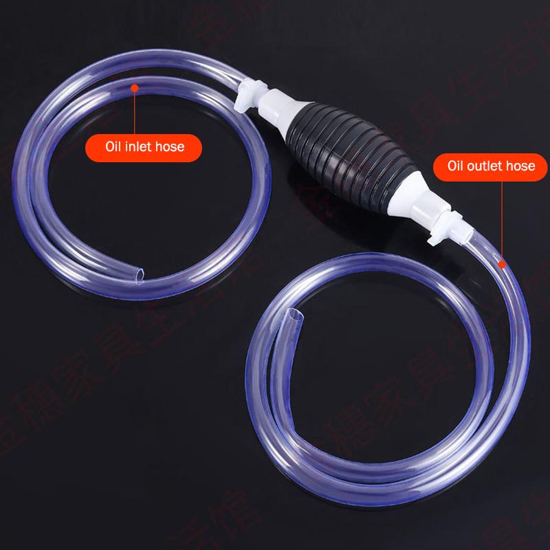 Hand-Operated Fuel Pump Kit For Automobile Portable Oil Tank Sucker Pump Hand Fuel Pump Petrol Transfer Pump