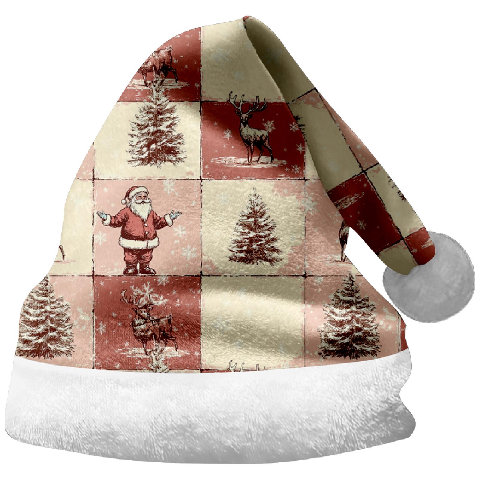 

Забавные рождественские шапки, товары для рождественской вечеринки, праздничные шапки S арбуз красный