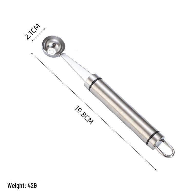 

304 Нержавіюча сталь Диня Кулькорізка та Інструмент для Фруктової Ложки