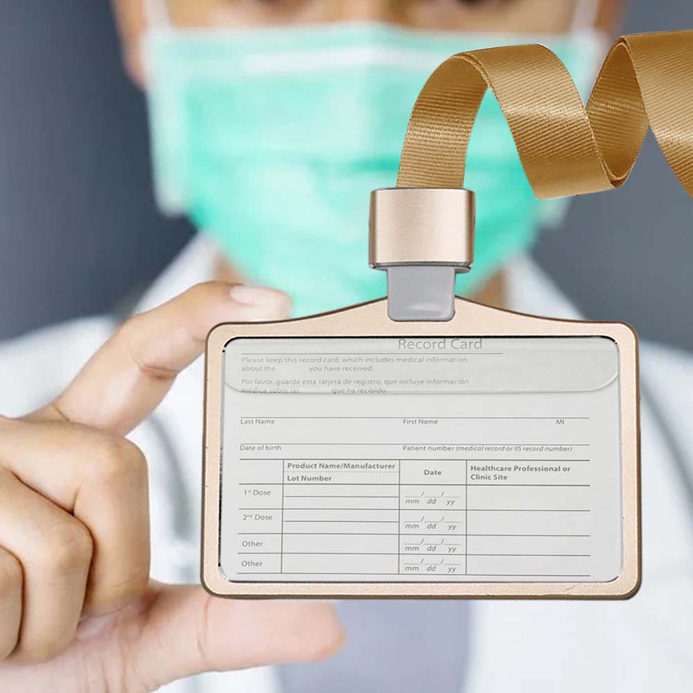 Work Card Card Bag Bank Credit Card Badge Case ID Badge Holder Health Card Cover Card Sleeve