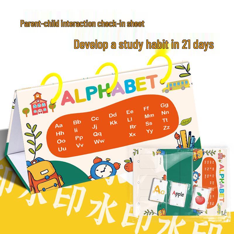 Alphabet Phonics Cards: Early Education Puzzle Game for Preschool and Elementary Students